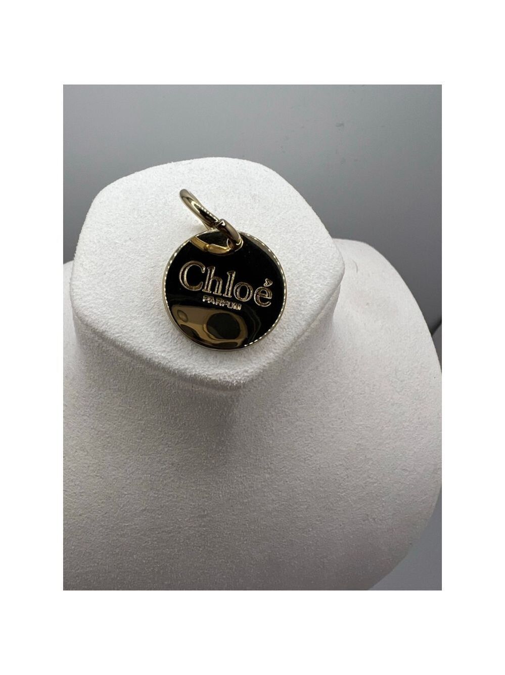 Women's Chloé Gold & Black Charm Pendant One Size